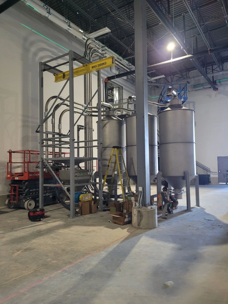 pneumatic storage system